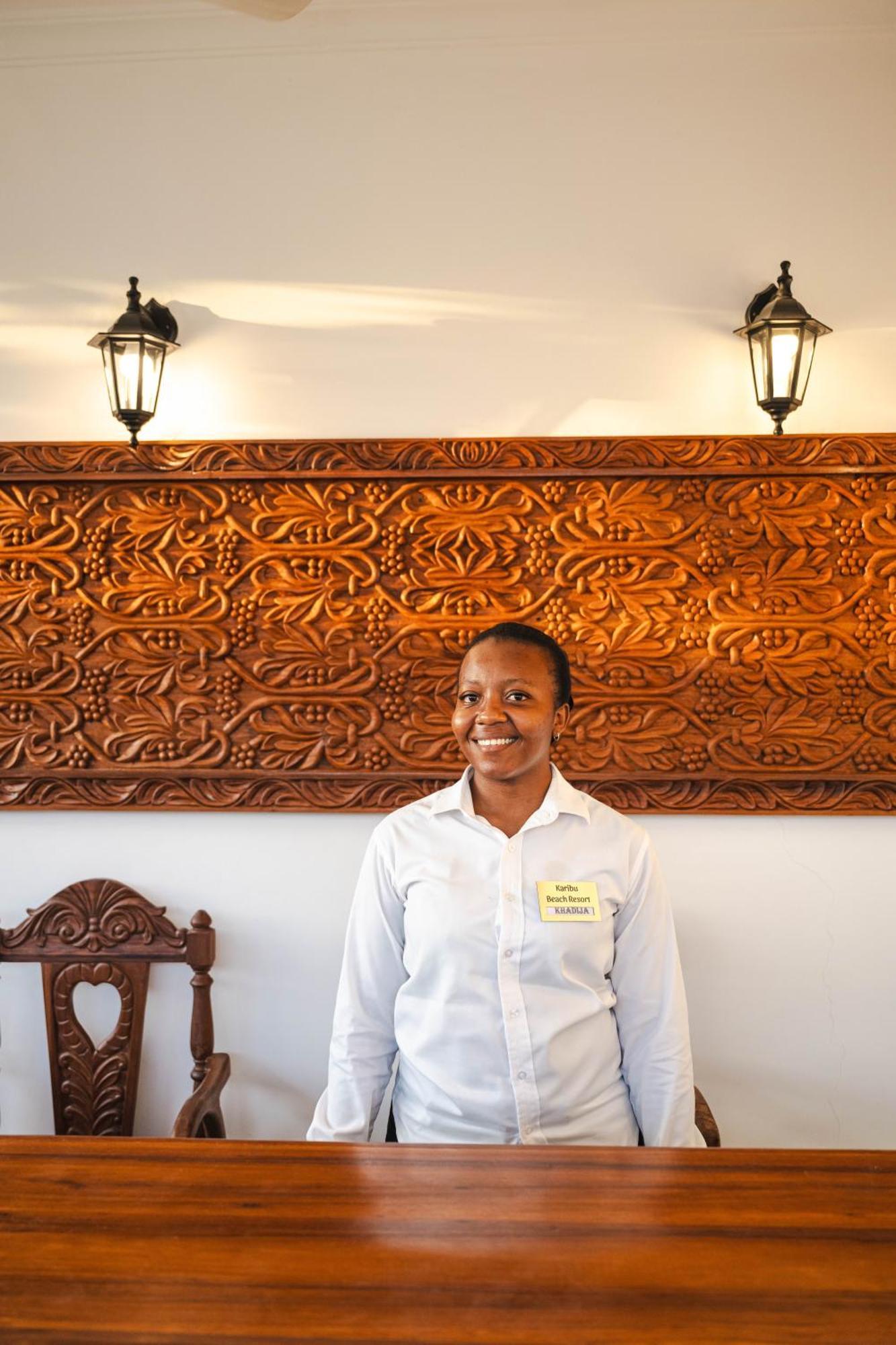 Karibu Beach Resort Pongwe Extérieur photo